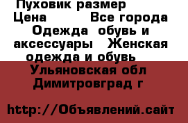 Пуховик размер 42-44 › Цена ­ 750 - Все города Одежда, обувь и аксессуары » Женская одежда и обувь   . Ульяновская обл.,Димитровград г.